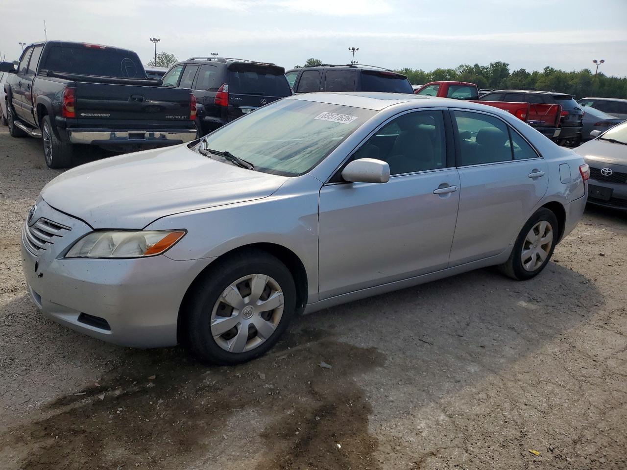 2007 Toyota Camry Le Silver vin: 4T1BE46K97U096879