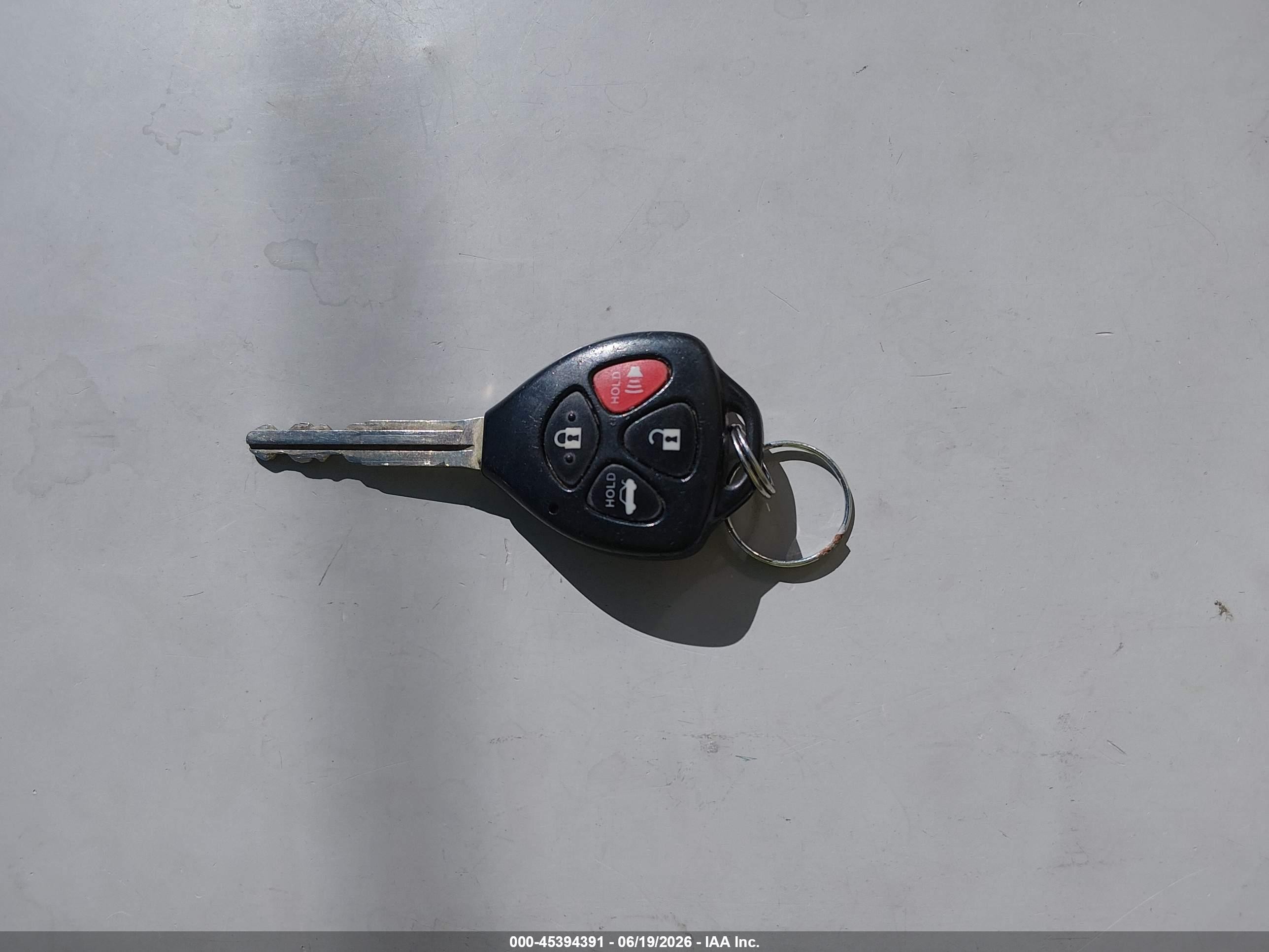 2007 Toyota Camry Le Красный vin: 4T1BE46K97U123272