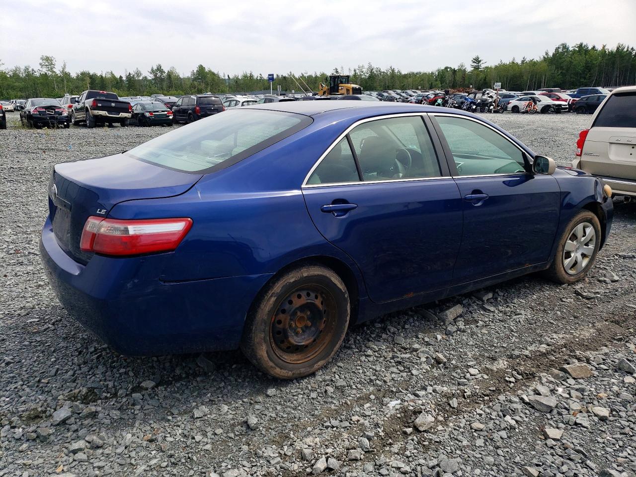 2007 Toyota Camry Ce Blue vin: 4T1BE46K97U145580