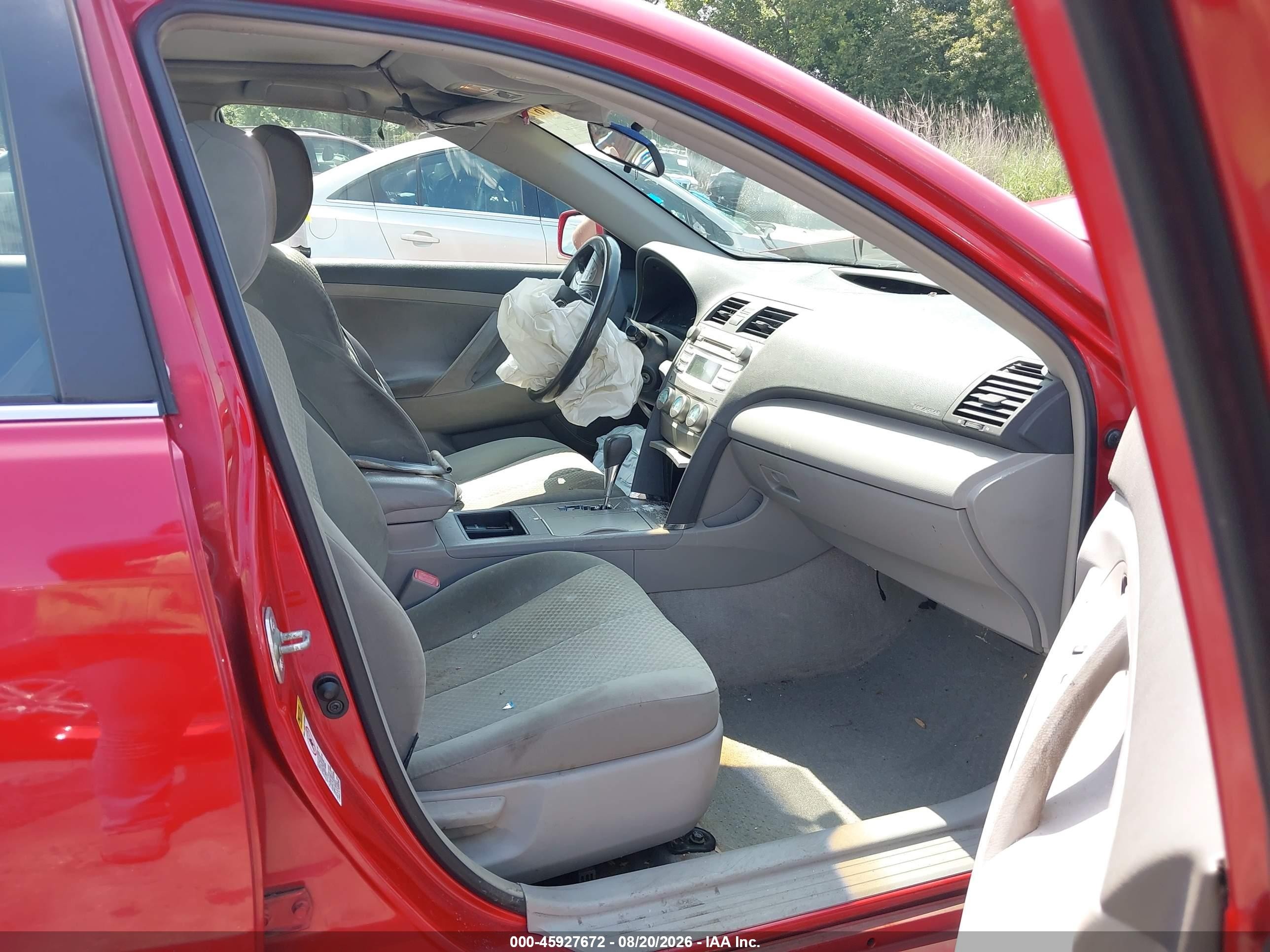 2007 Toyota Camry Le Red vin: 4T1BE46K97U174917