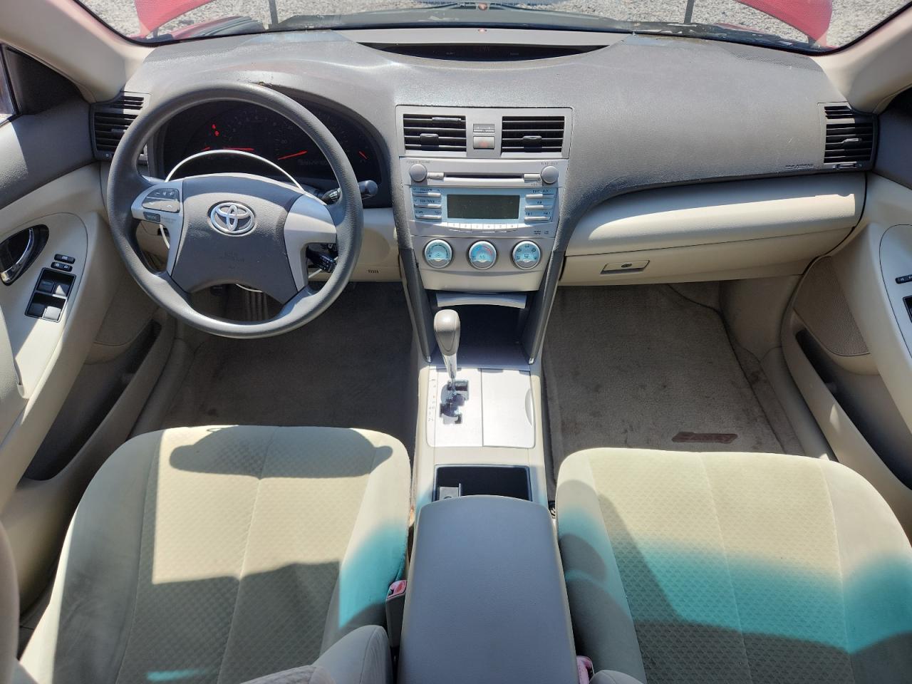 2007 Toyota Camry Le Red vin: 4T1BE46K97U181396