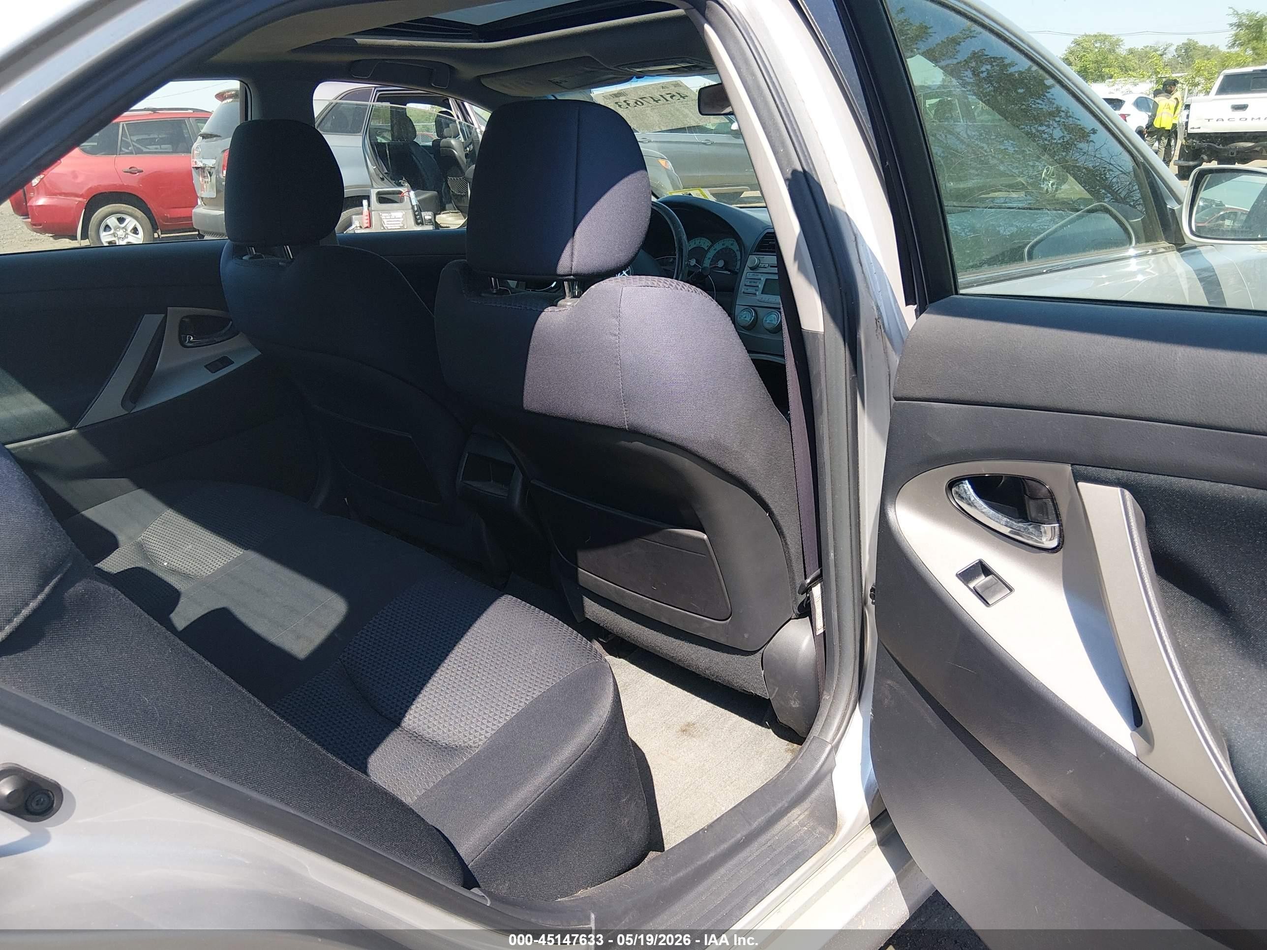 2007 Toyota Camry Se Silver vin: 4T1BE46K97U188512