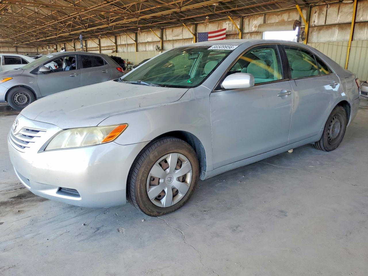 2007 Toyota Camry Ce Silver vin: 4T1BE46K97U505320