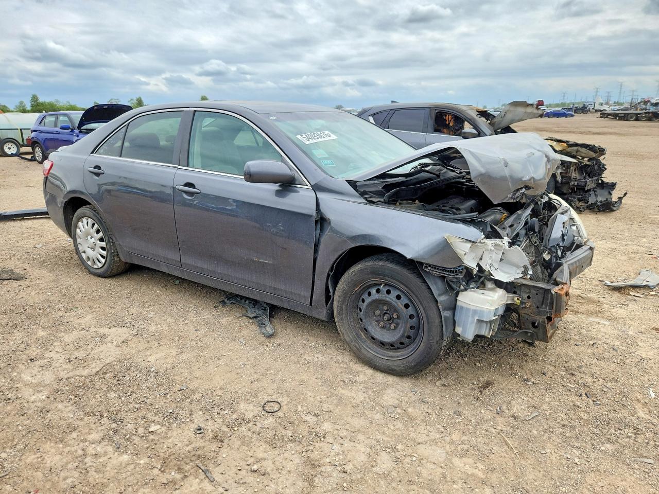 2007 Toyota Camry Le Gray vin: 4T1BE46K97U508668
