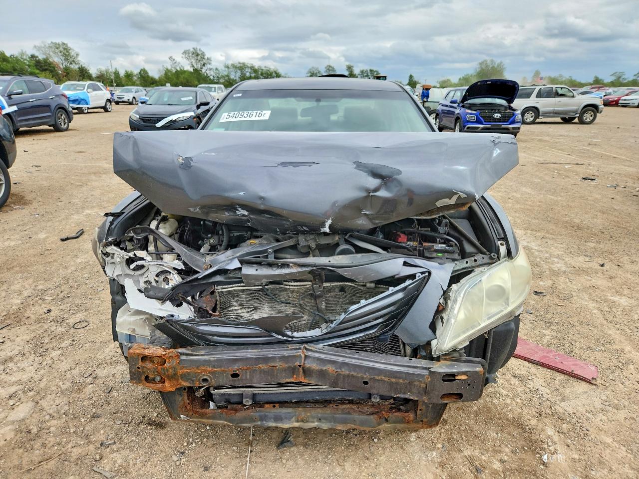 2007 Toyota Camry Le Gray vin: 4T1BE46K97U508668
