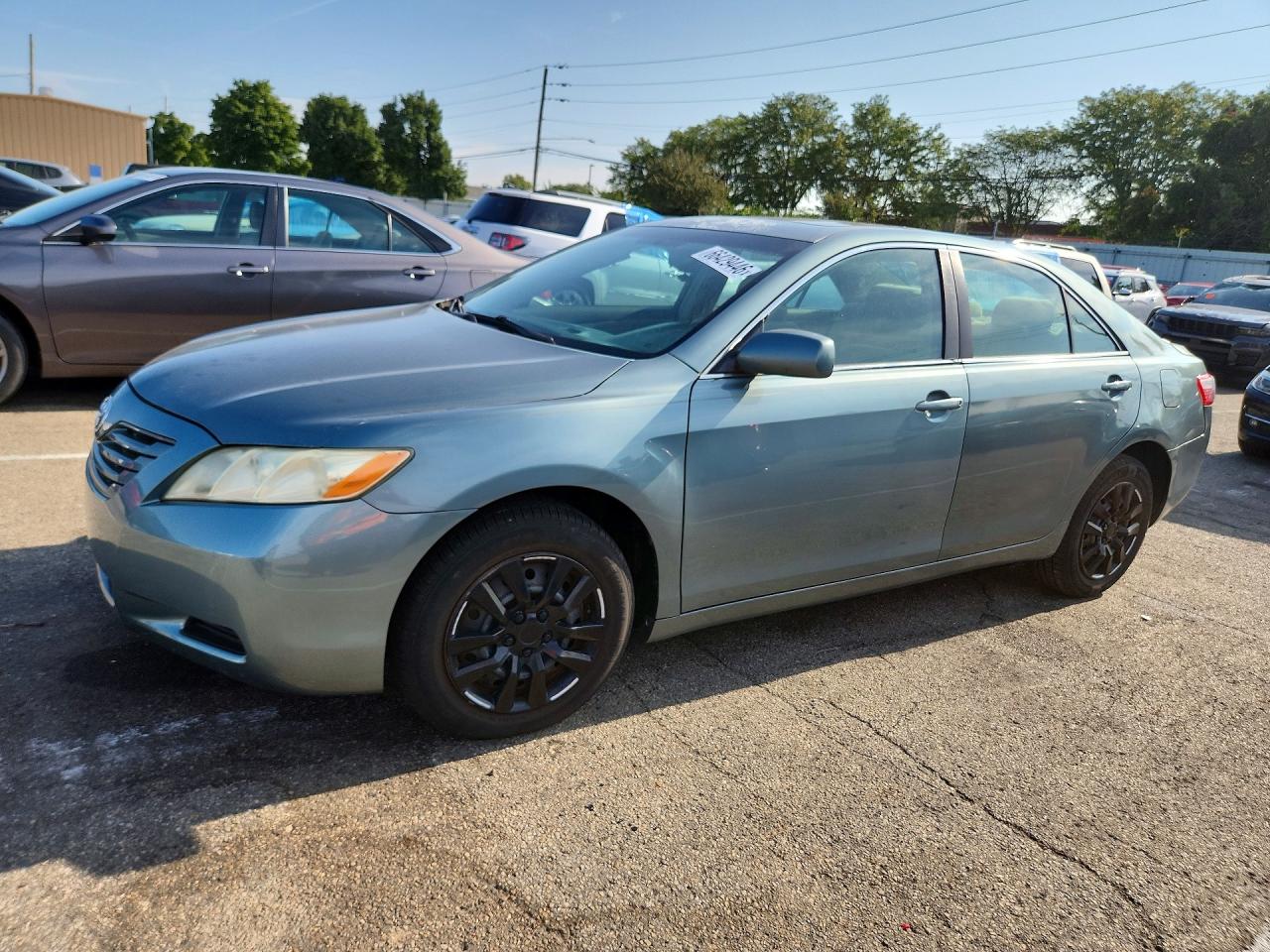 2007 Toyota Camry Le Green vin: 4T1BE46K97U511361