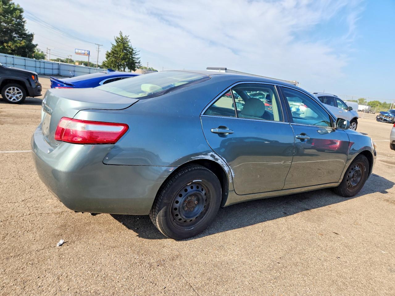 2007 Toyota Camry Le Green vin: 4T1BE46K97U511361
