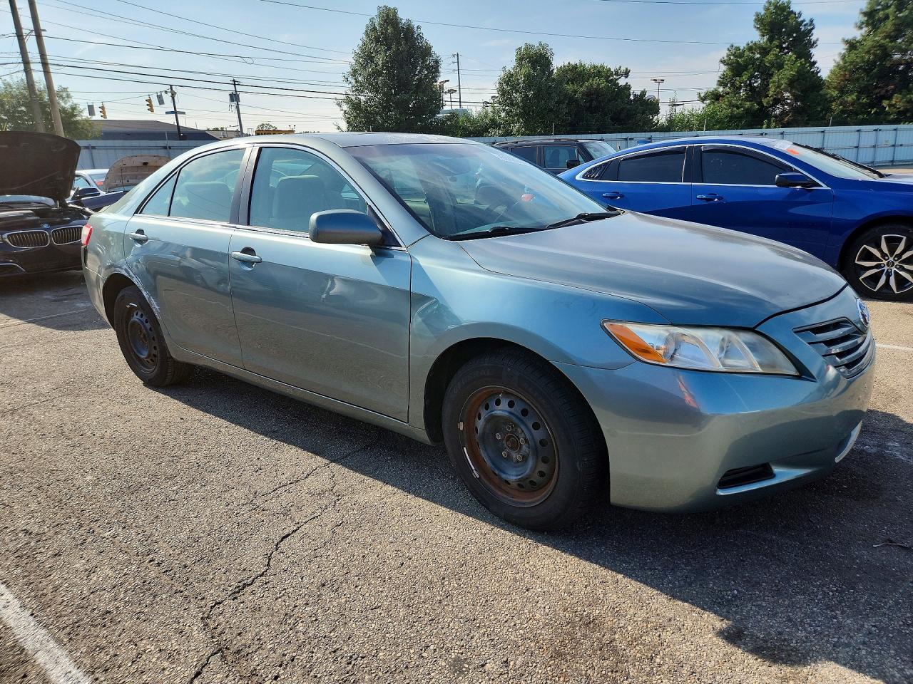 2007 Toyota Camry Le Green vin: 4T1BE46K97U511361