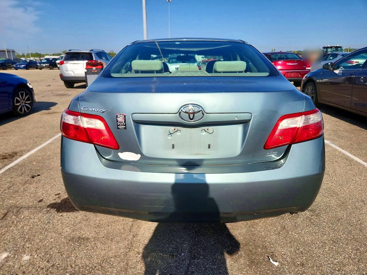 2007 Toyota Camry Le Green vin: 4T1BE46K97U511361