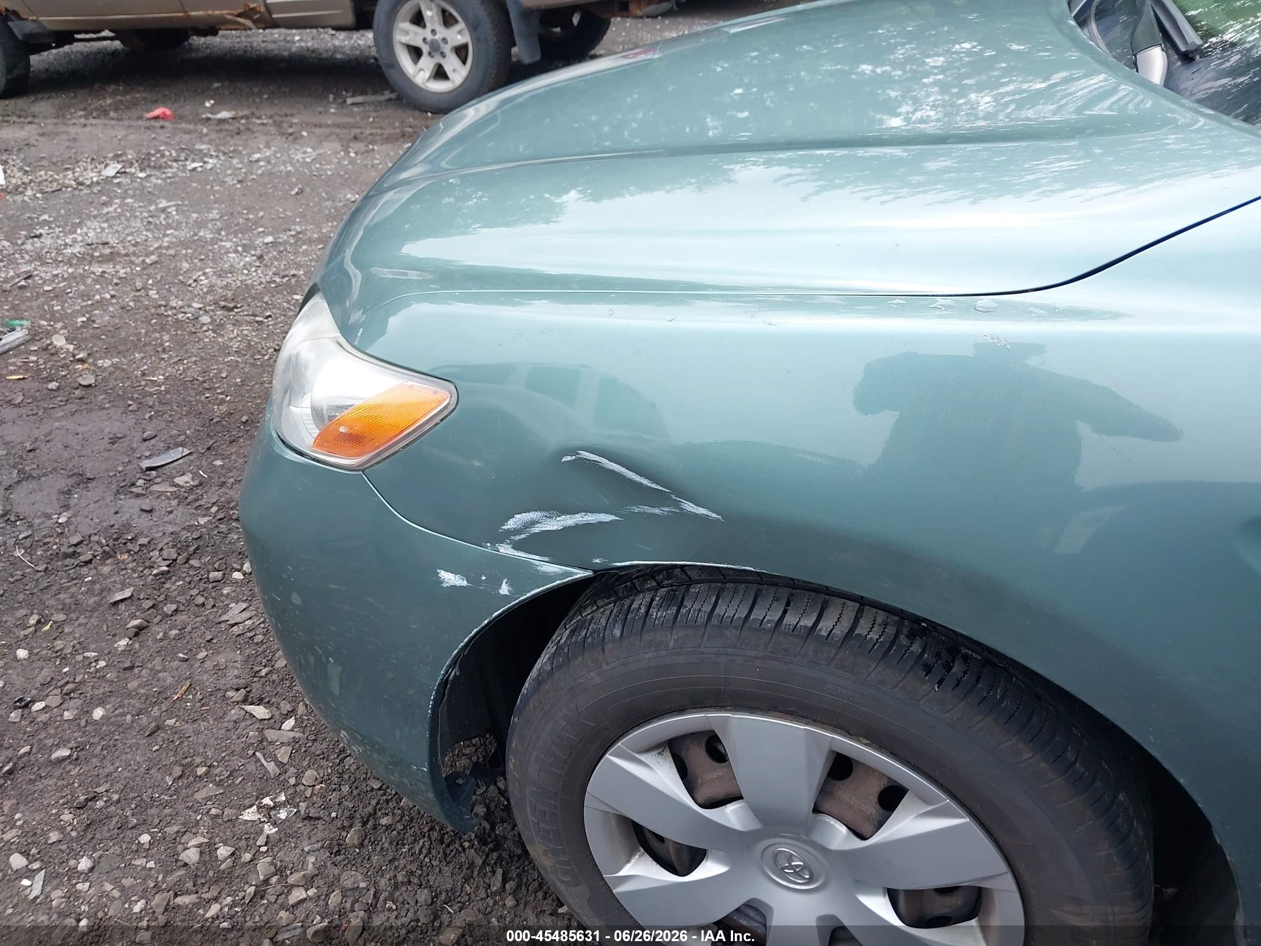 2007 Toyota Camry Le Green vin: 4T1BE46K97U526068