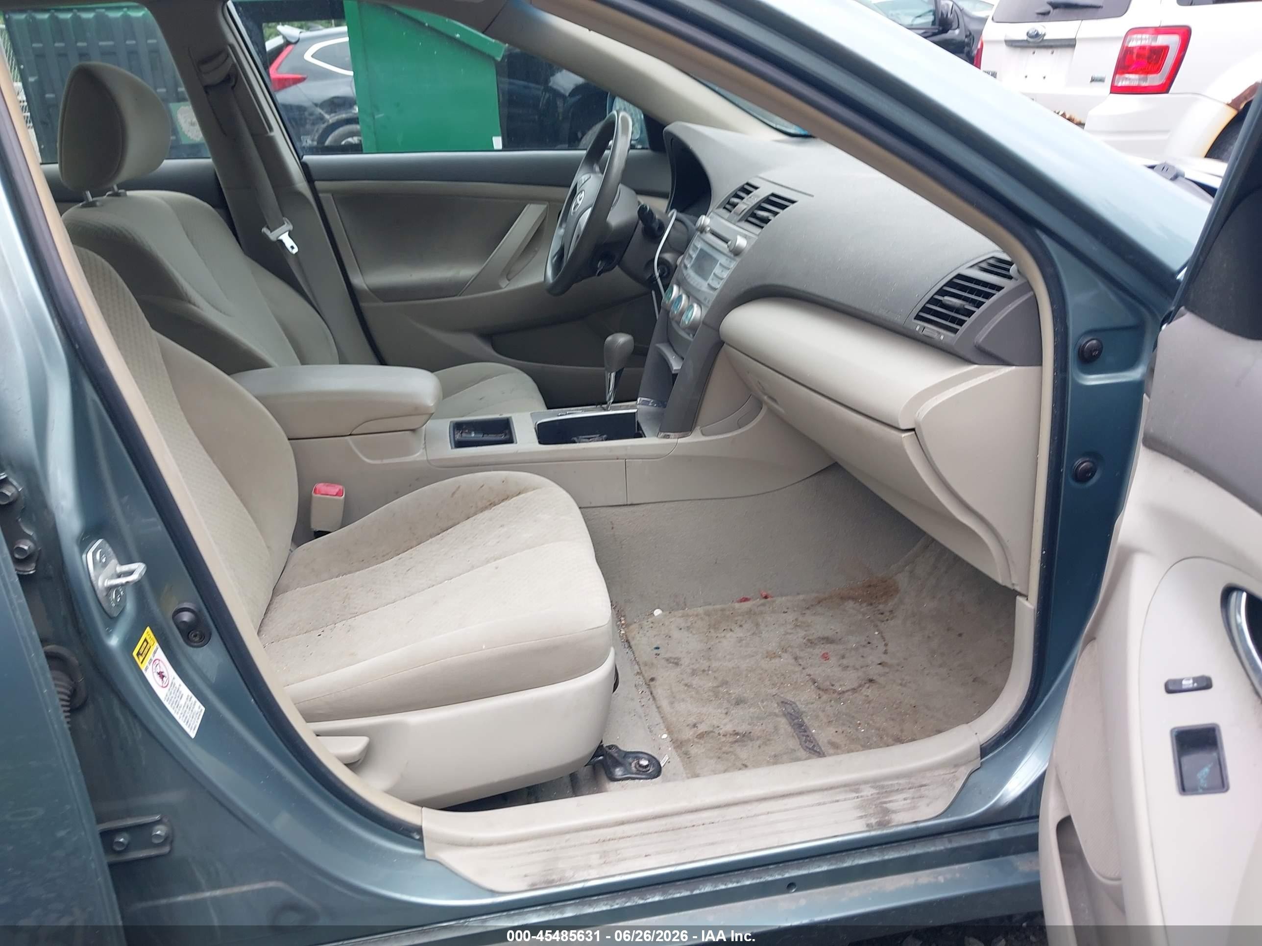 2007 Toyota Camry Le Green vin: 4T1BE46K97U526068