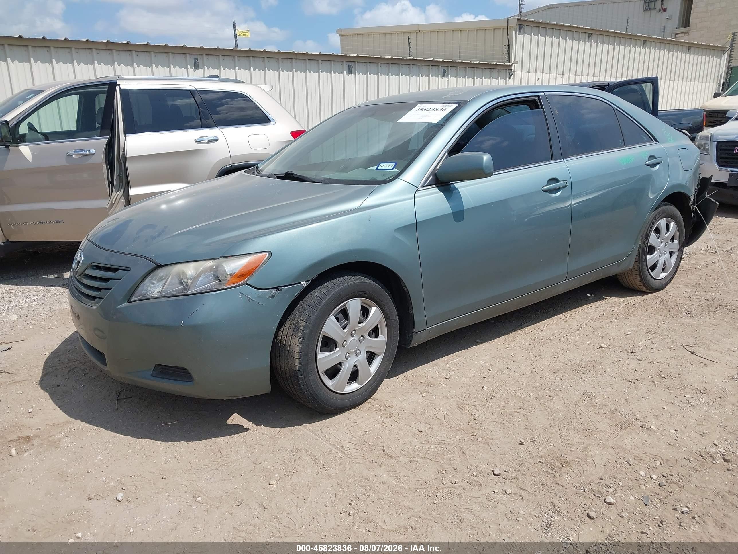 2007 Toyota Camry Le Бирюзовый vin: 4T1BE46K97U545574