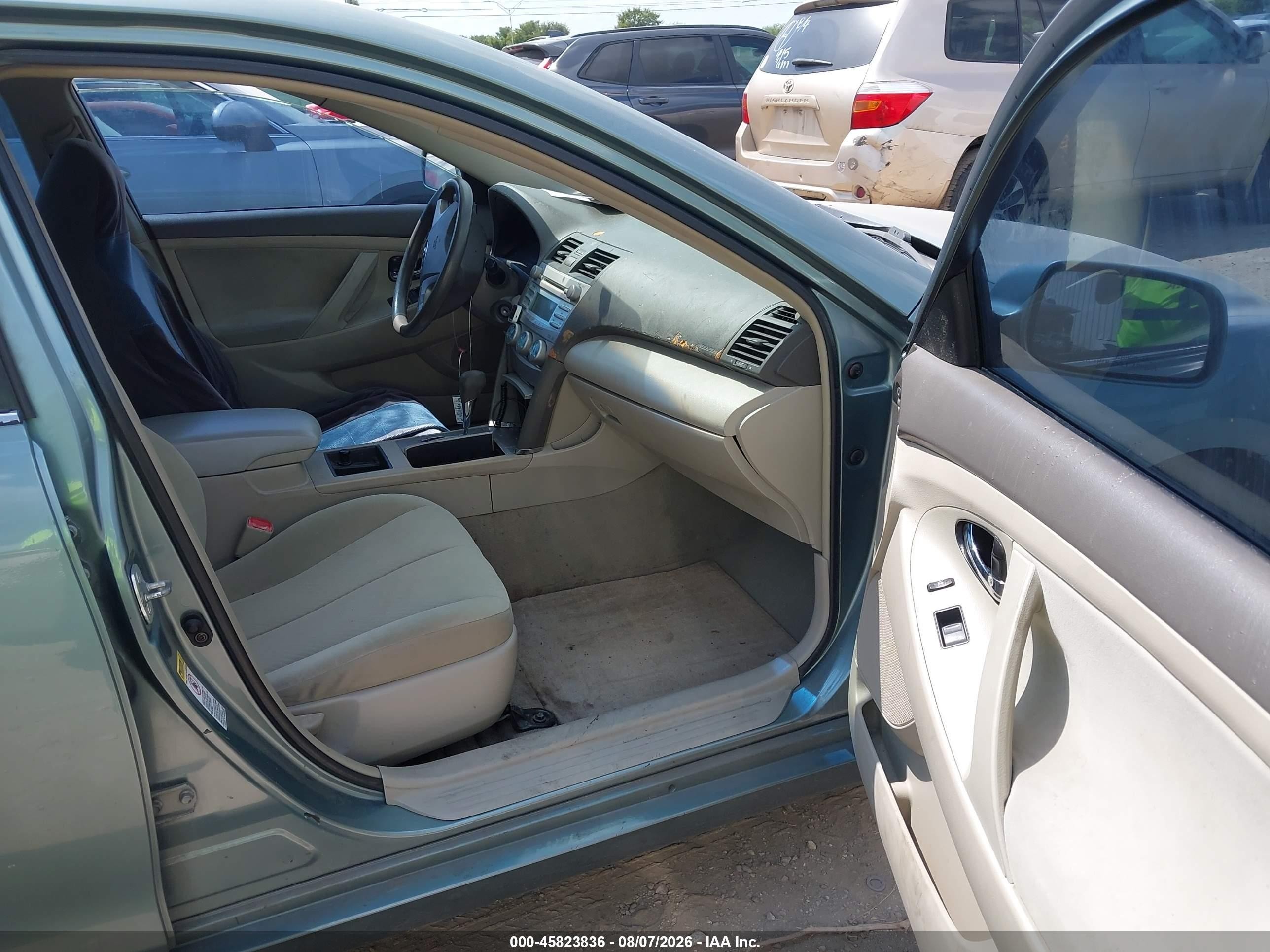 2007 Toyota Camry Le Бирюзовый vin: 4T1BE46K97U545574