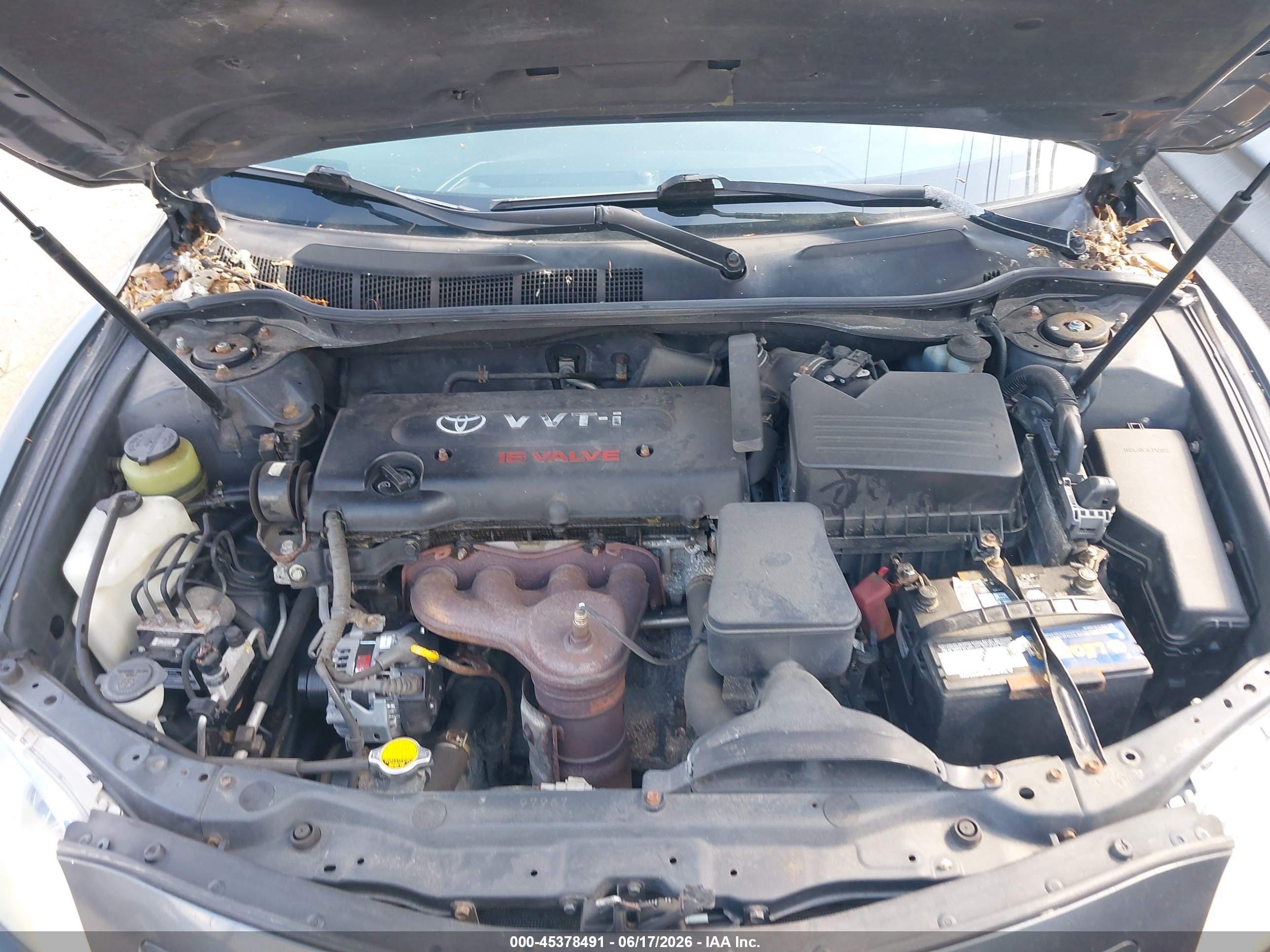 2007 Toyota Camry Se Gray vin: 4T1BE46K97U552587