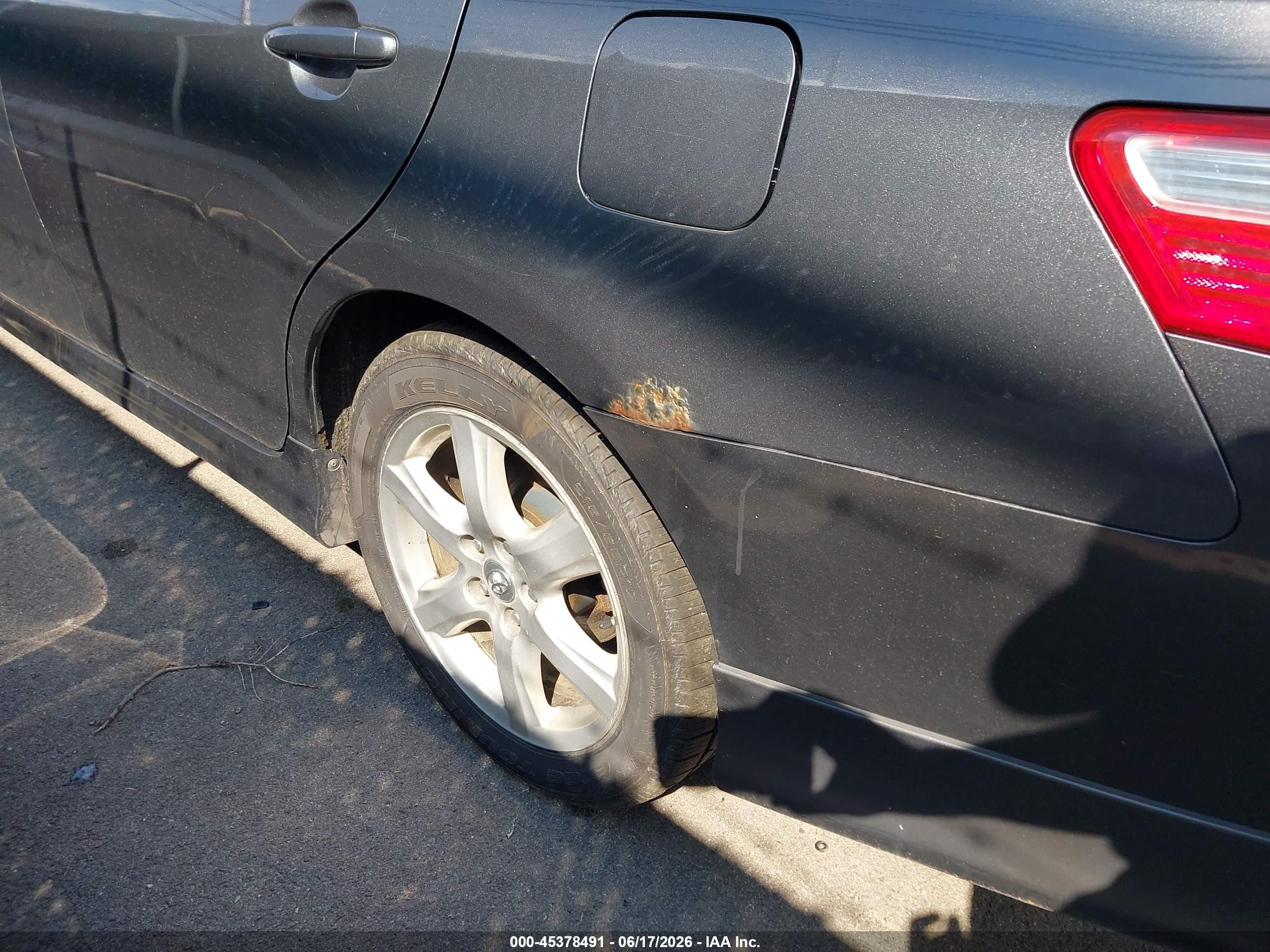 2007 Toyota Camry Se Gray vin: 4T1BE46K97U552587