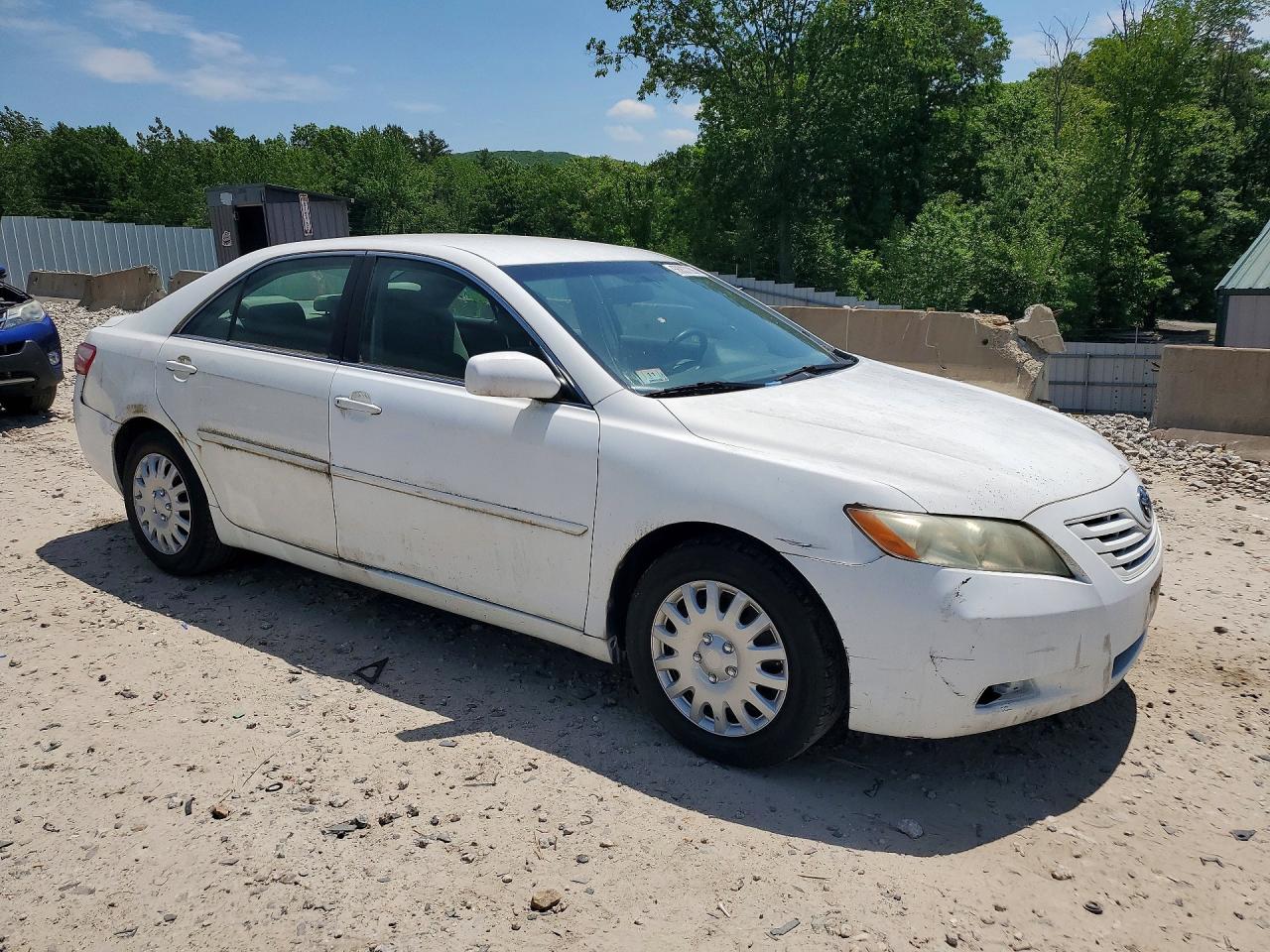 2007 Toyota Camry Ce White vin: 4T1BE46K97U557790