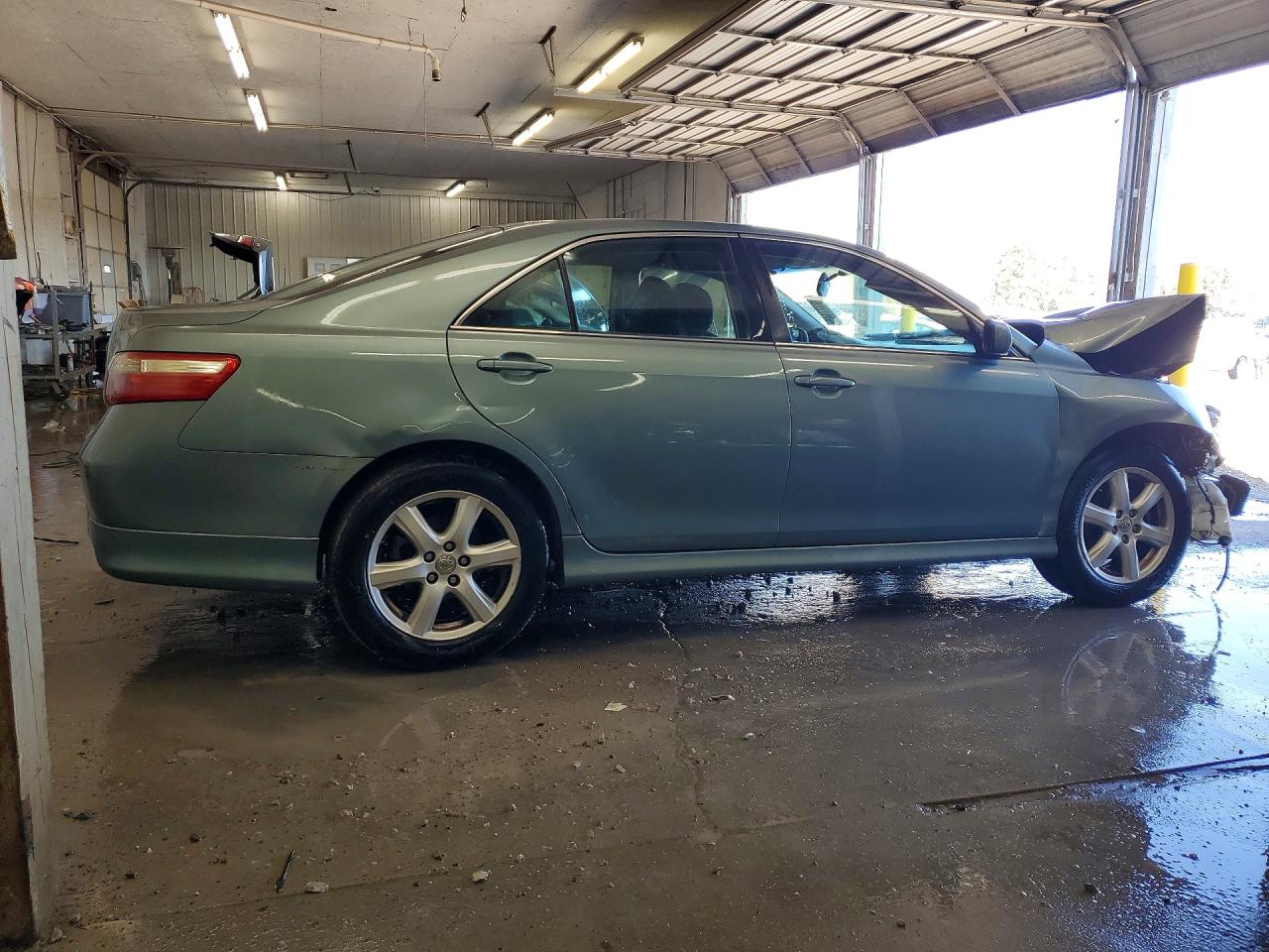 2007 Toyota Camry Se Green vin: 4T1BE46K97U564089