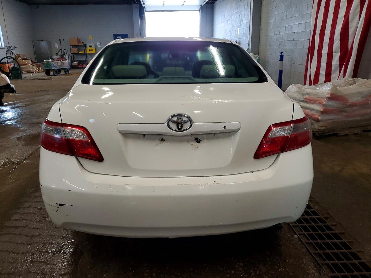 2007 Toyota Camry Le Белый vin: 4T1BE46K97U565081