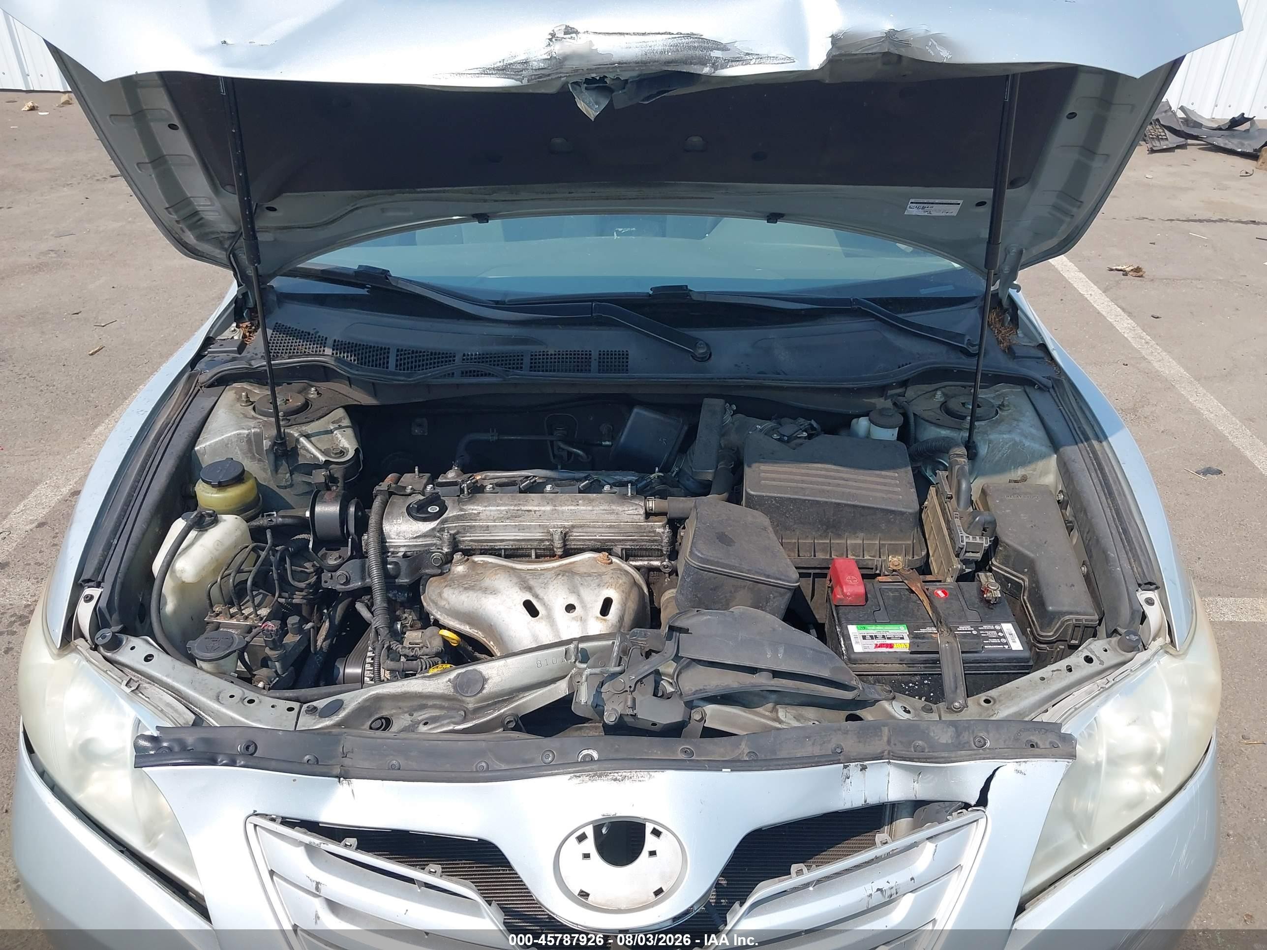 2007 Toyota Camry Le Silver vin: 4T1BE46K97U573164