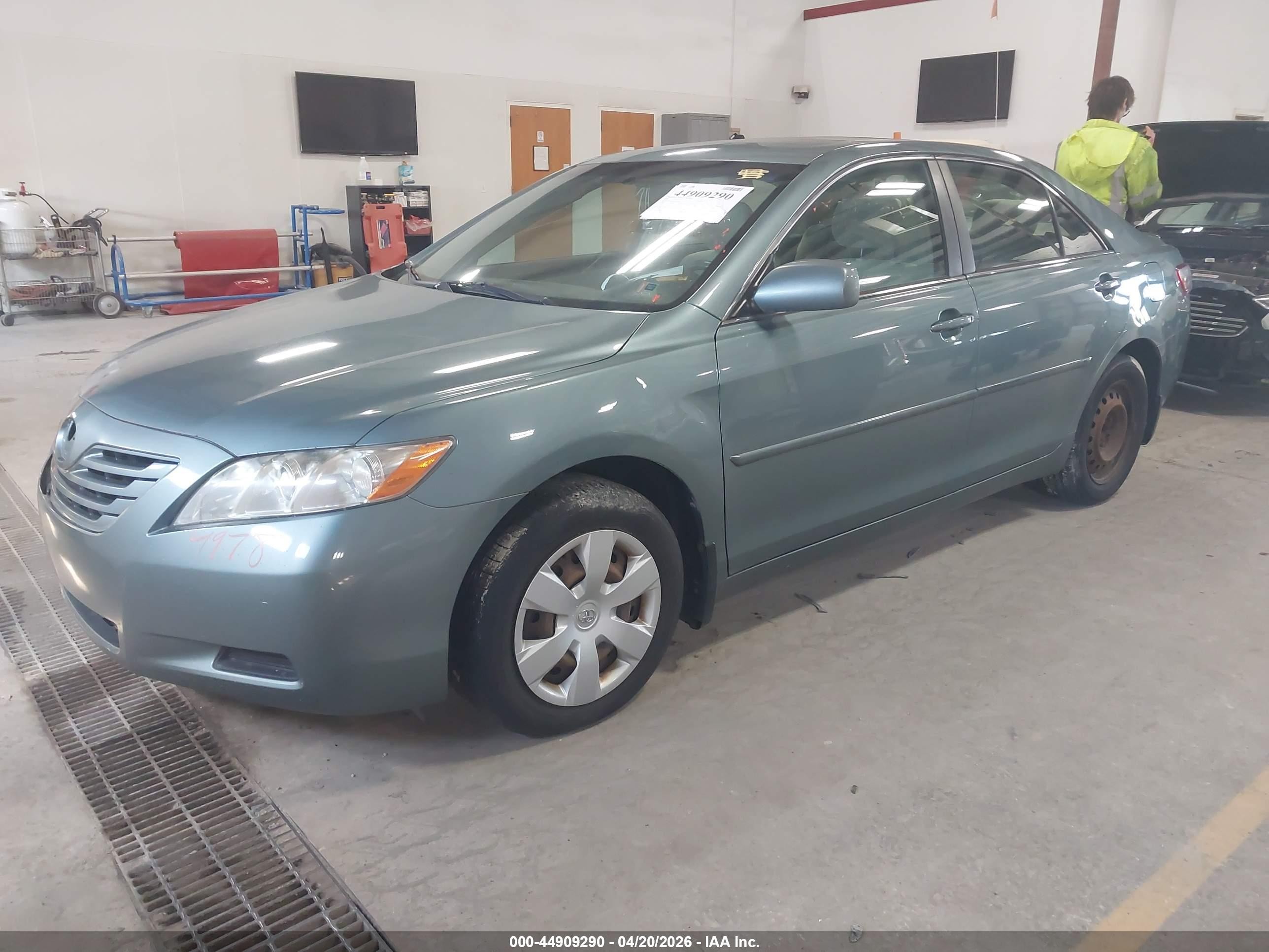 2007 Toyota Camry Le Light Blue vin: 4T1BE46K97U603280