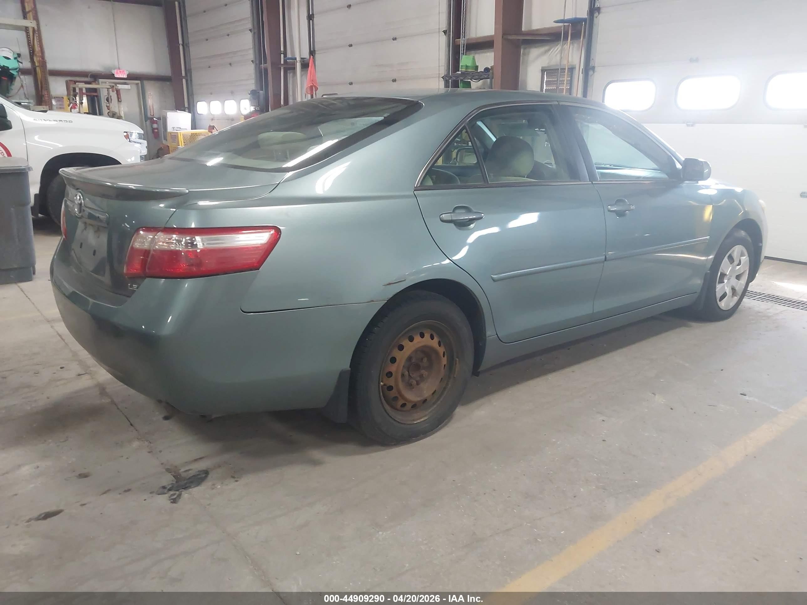 2007 Toyota Camry Le Light Blue vin: 4T1BE46K97U603280