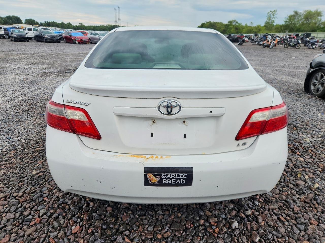 2007 Toyota Camry Le White vin: 4T1BE46K97U625828