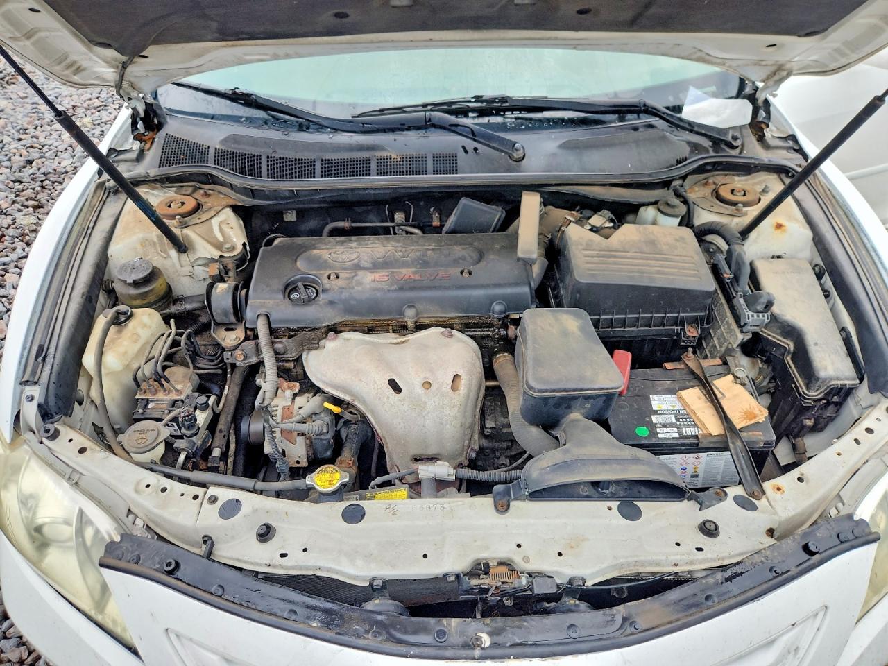 2007 Toyota Camry Le White vin: 4T1BE46K97U625828