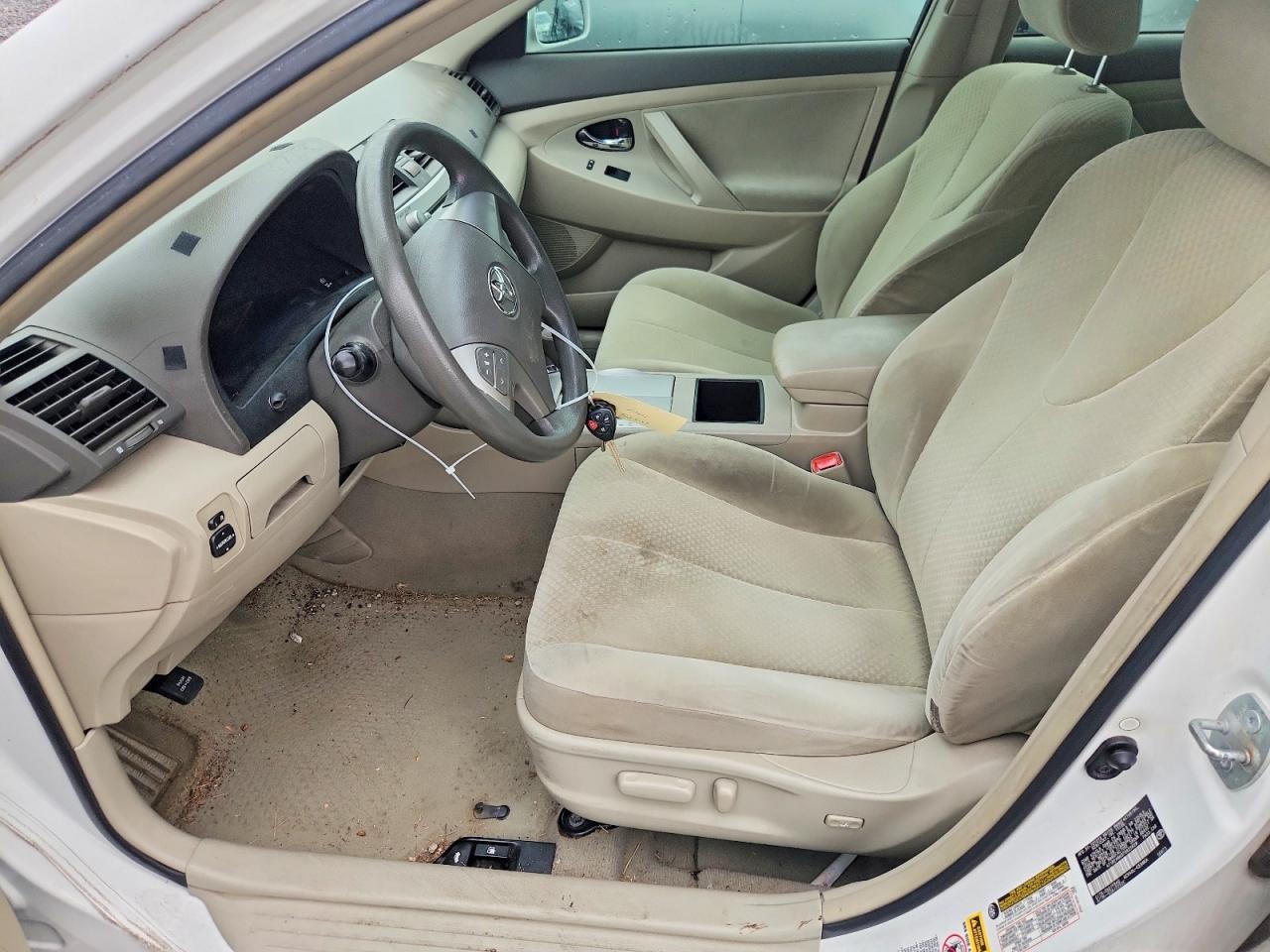2007 Toyota Camry Le White vin: 4T1BE46K97U625828