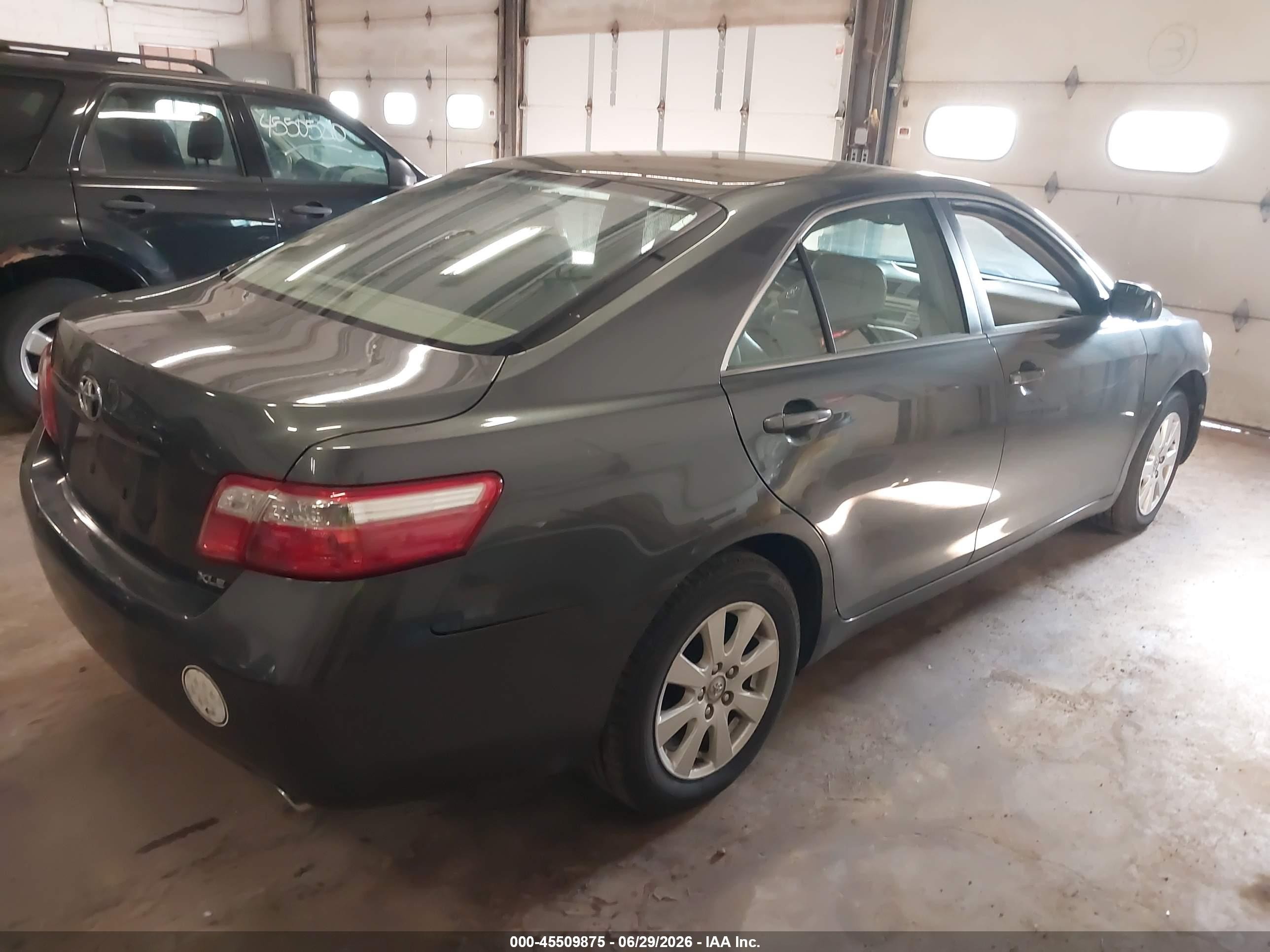 2007 Toyota Camry Xle Gray vin: 4T1BE46K97U634190