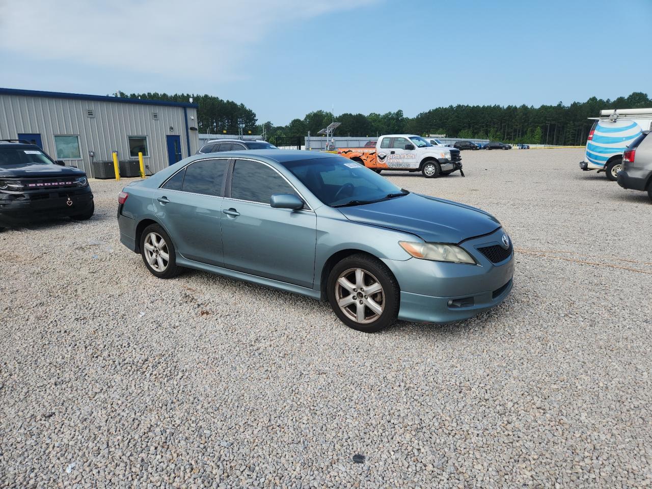 2007 Toyota Camry Se Teal vin: 4T1BE46K97U639051