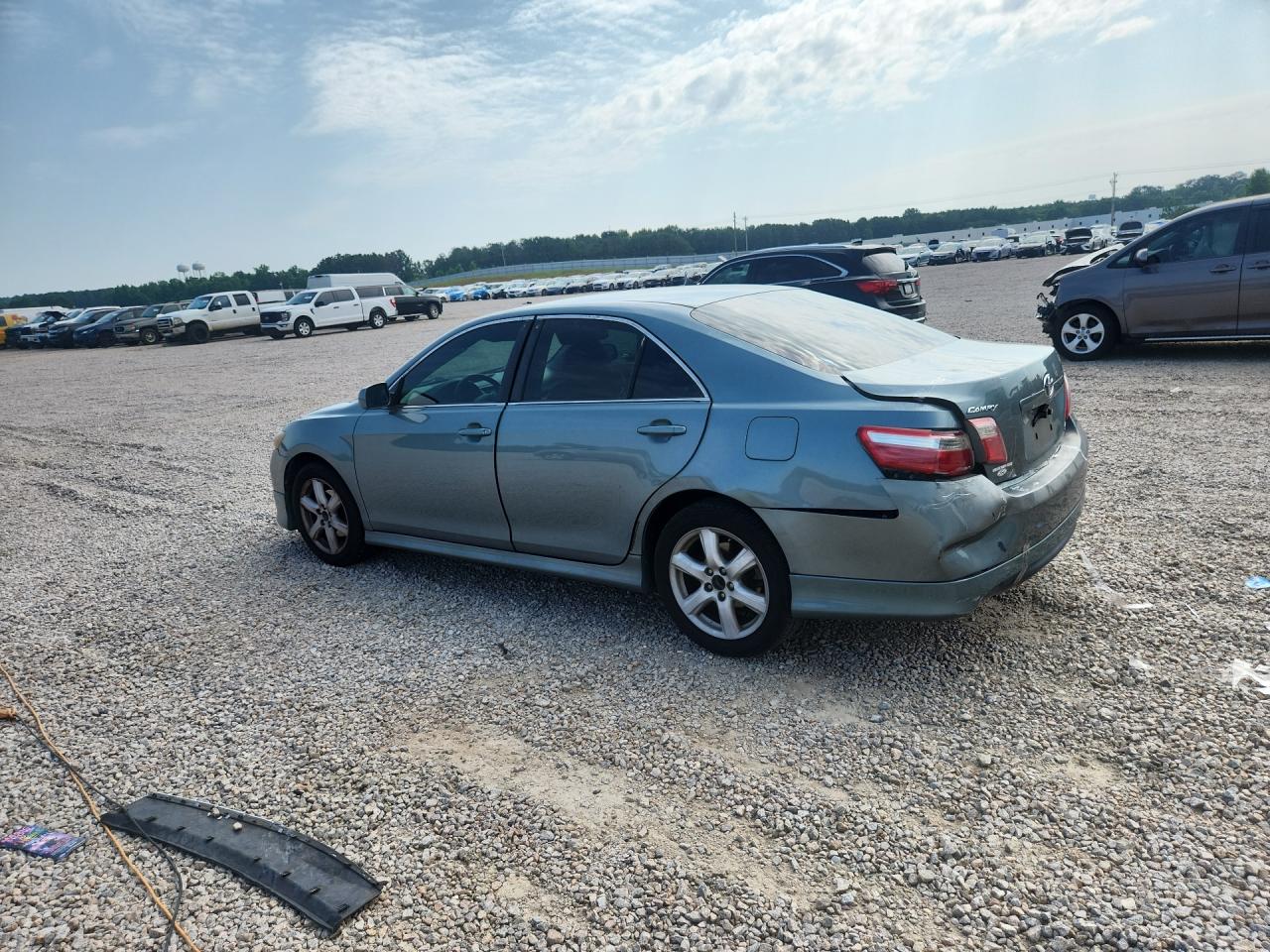 2007 Toyota Camry Se Teal vin: 4T1BE46K97U639051