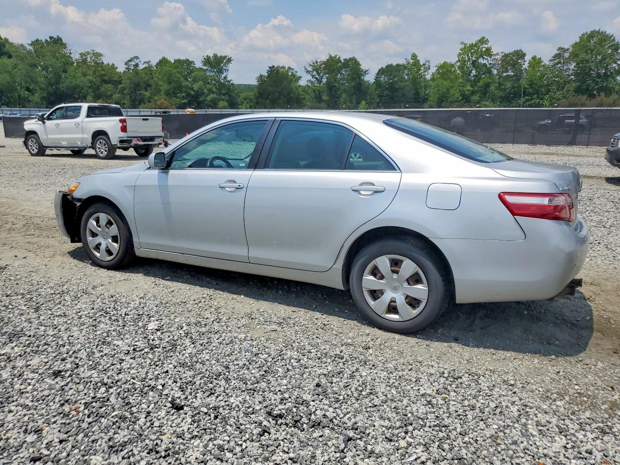 2007 Toyota Camry Silver vin: 4T1BE46K97U640491