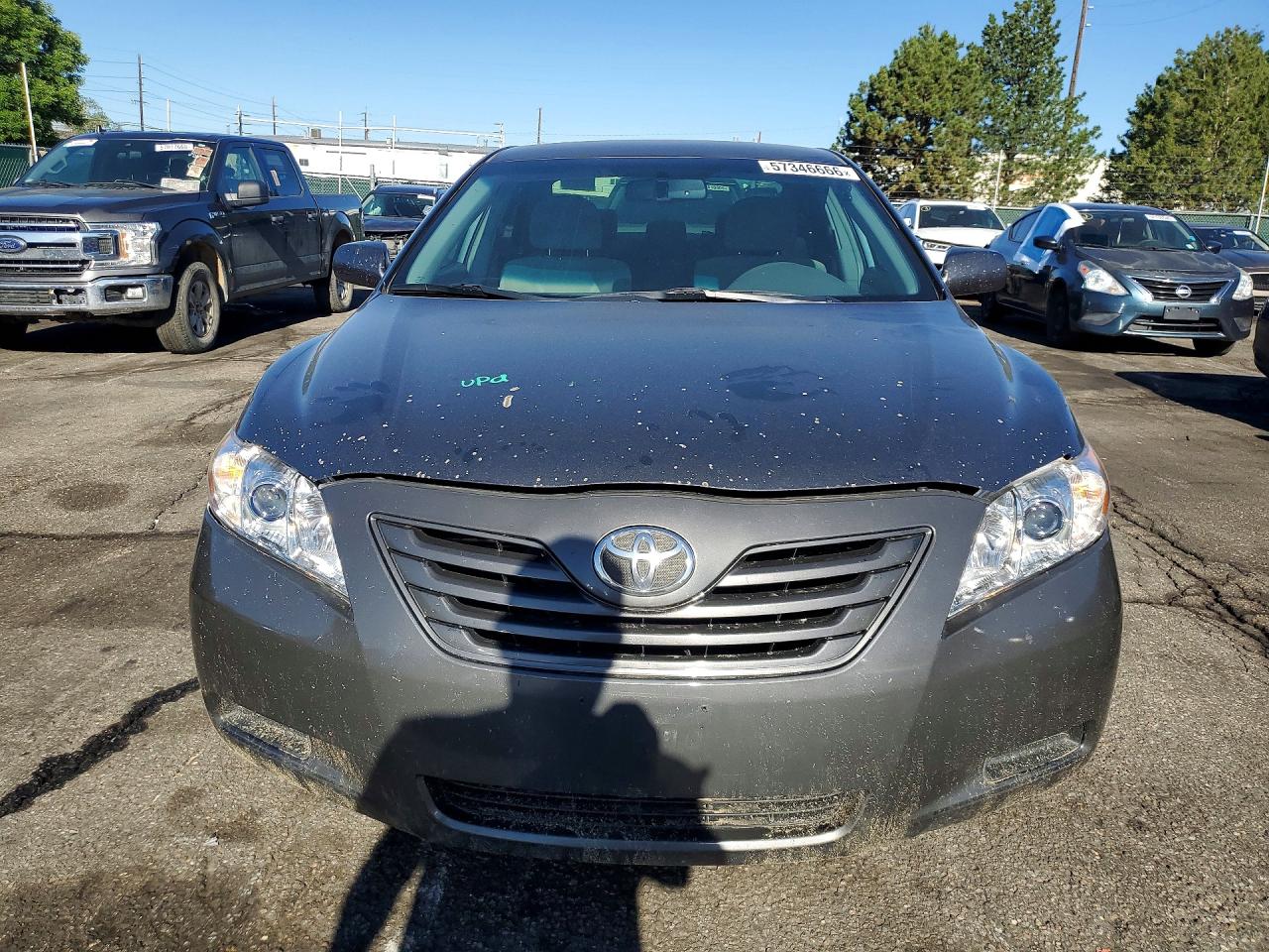 2007 Toyota Camry Le Серый vin: 4T1BE46K97U642886