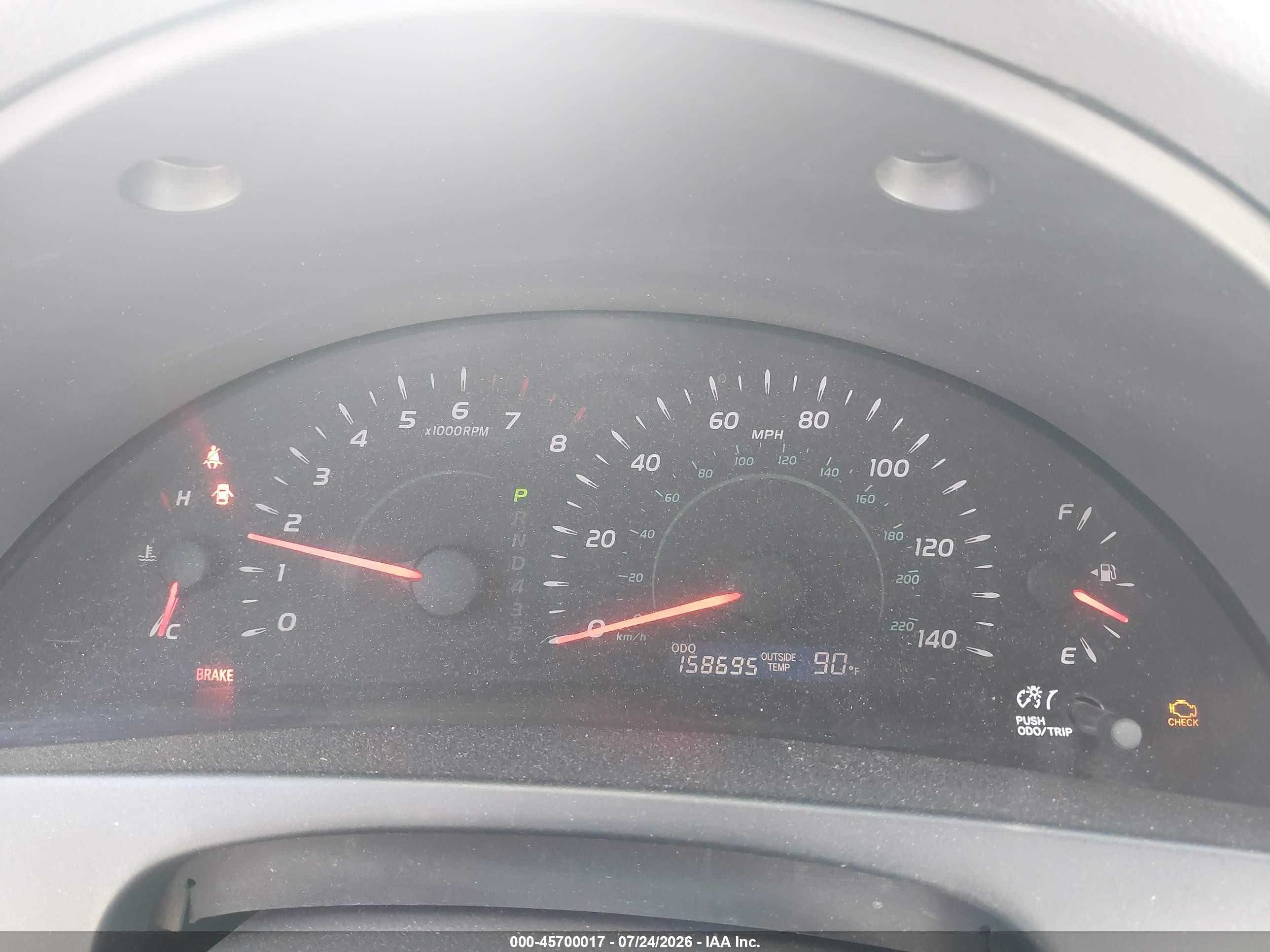 2007 Toyota Camry Le Silver vin: 4T1BE46K97U643343
