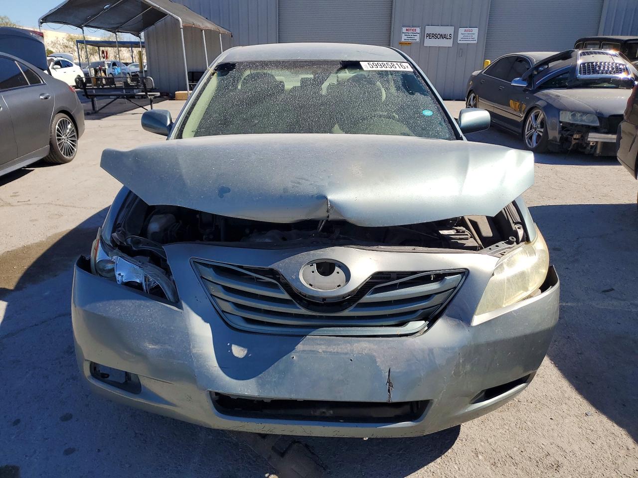 2007 Toyota Camry Le Green vin: 4T1BE46K97U647313