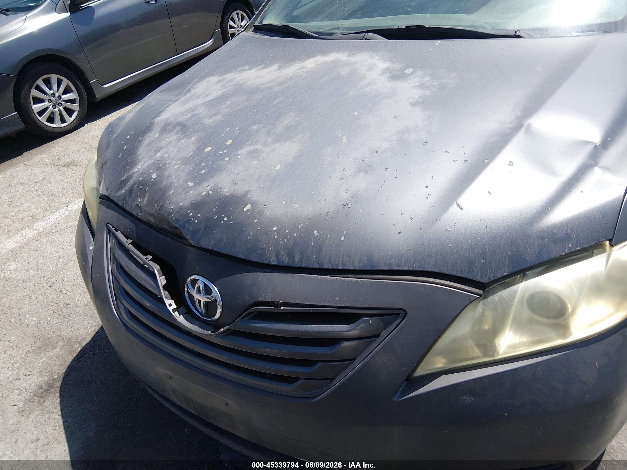 2007 Toyota Camry Le Gray vin: 4T1BE46K97U648963
