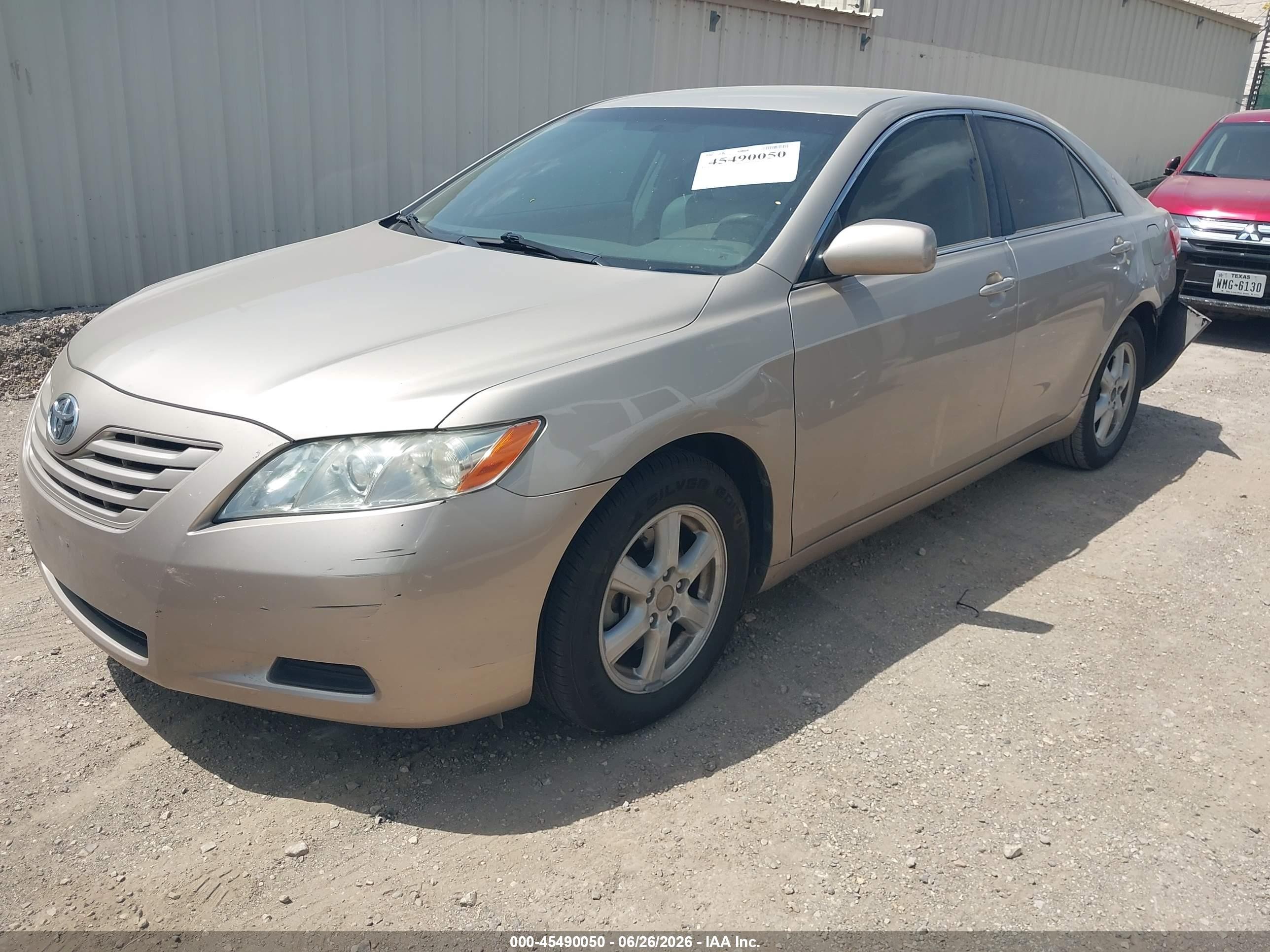 2007 Toyota Camry Le Золотой vin: 4T1BE46K97U652673