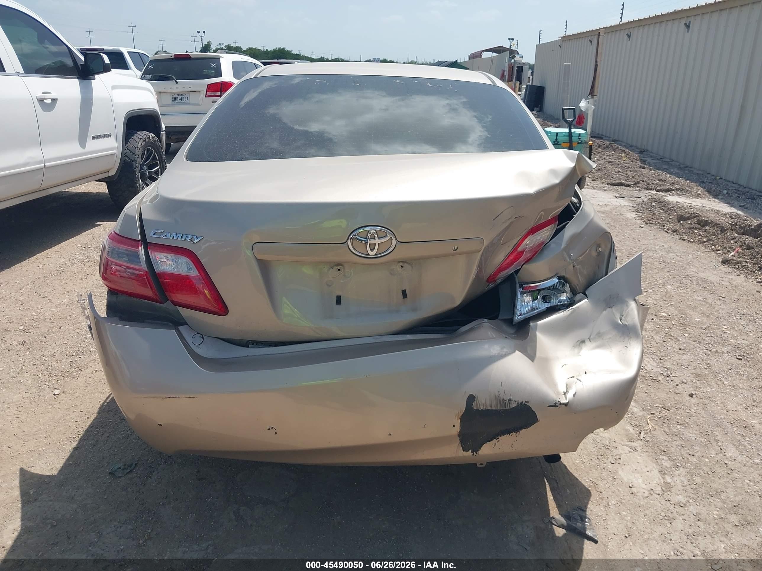 2007 Toyota Camry Le Золотой vin: 4T1BE46K97U652673