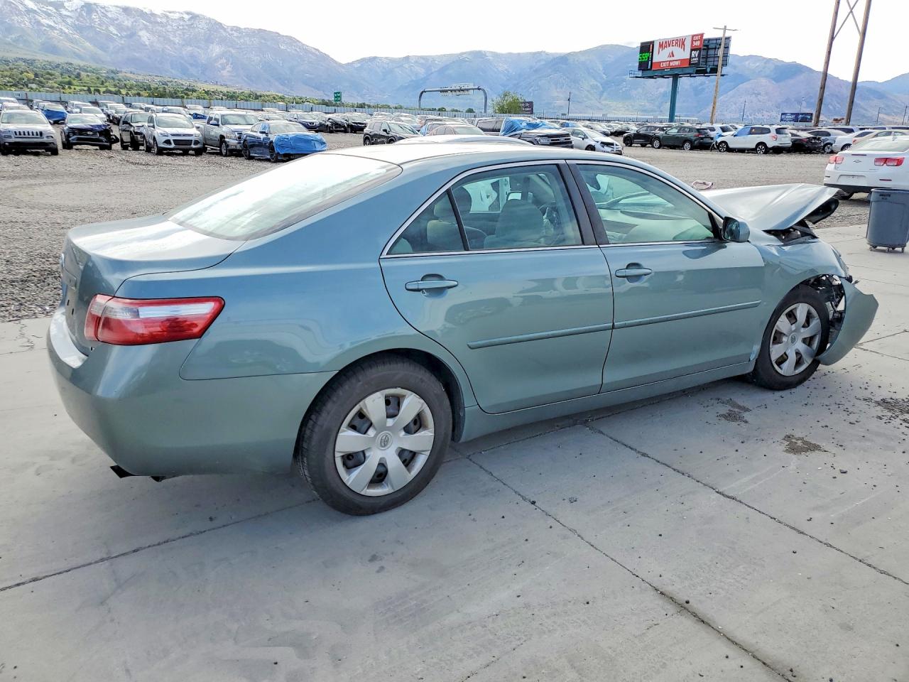 2007 Toyota Camry Le Blue vin: 4T1BE46K97U661714
