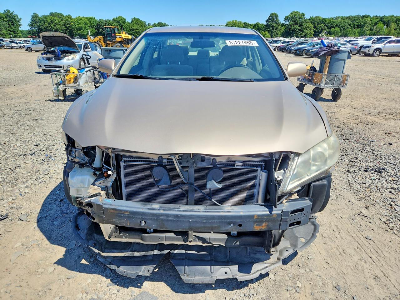 2007 Toyota Camry Le Tan vin: 4T1BE46K97U666279