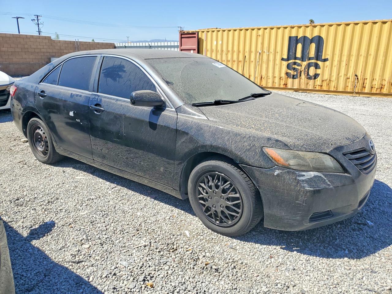 2007 Toyota Camry Ce Black vin: 4T1BE46K97U680022