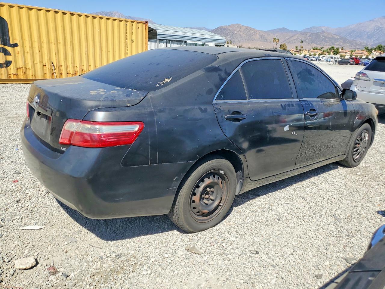 2007 Toyota Camry Ce Black vin: 4T1BE46K97U680022