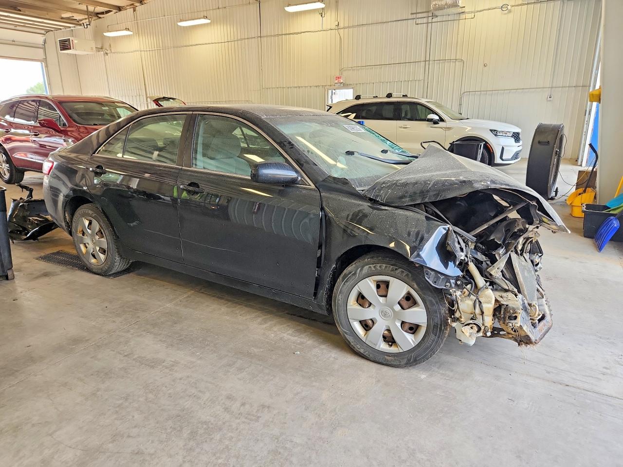 2007 Toyota Camry Le Black vin: 4T1BE46K97U683177
