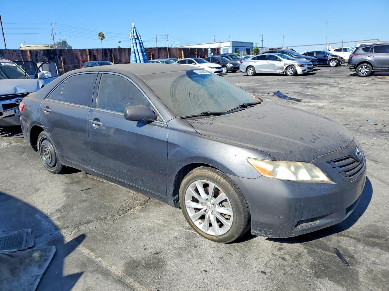 2007 Toyota Camry Le Серый vin: 4T1BE46K97U701306