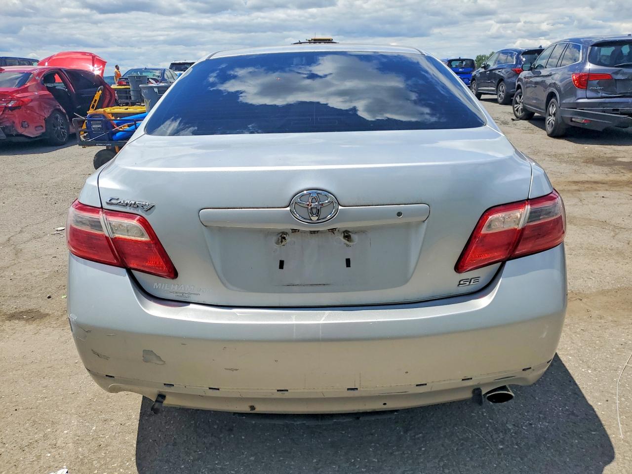 2007 Toyota Camry Se Серебряный vin: 4T1BE46K97U705162