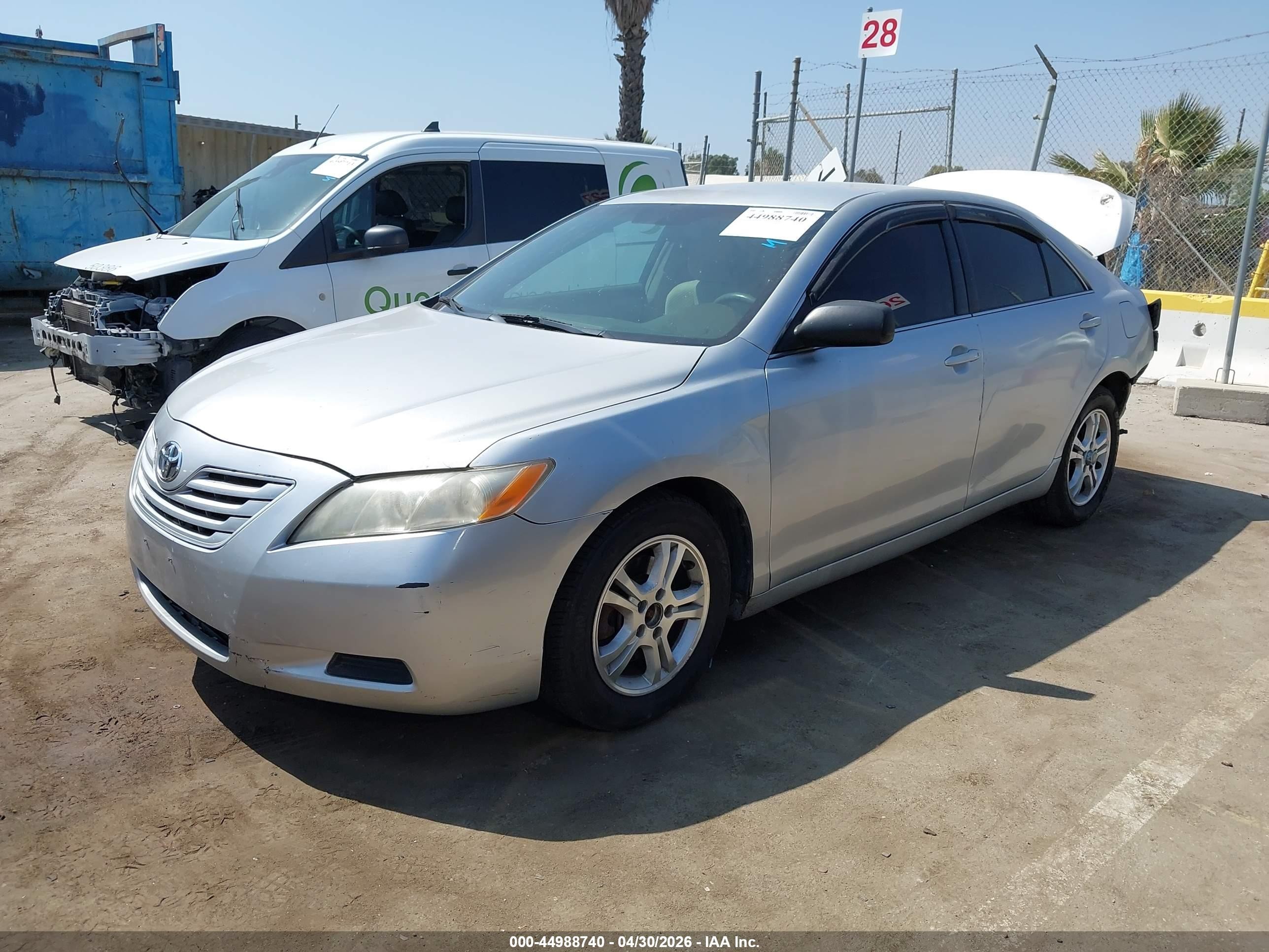 2007 Toyota Camry Le Silver vin: 4T1BE46K97U708935