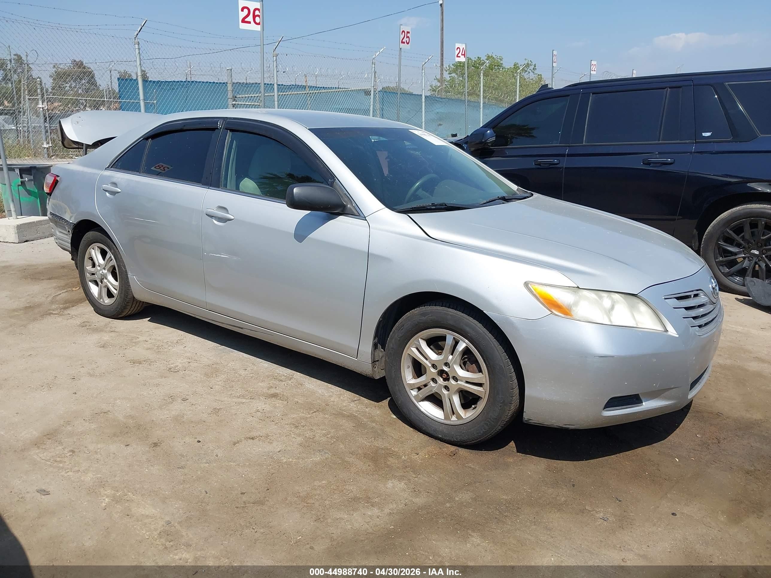 2007 Toyota Camry Le Silver vin: 4T1BE46K97U708935