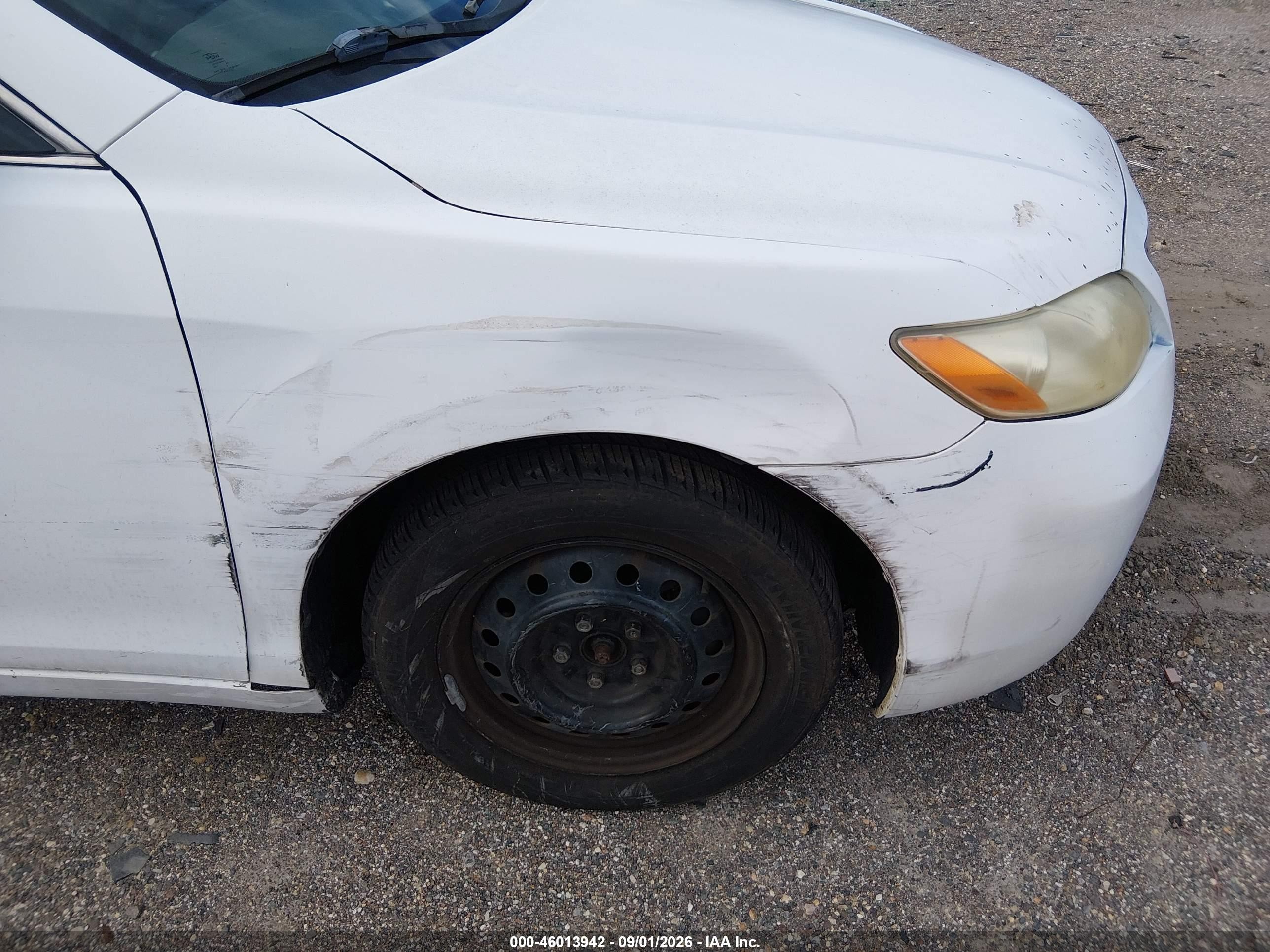 2007 Toyota Camry Ce/le/xle/se White vin: 4T1BE46K97U709518