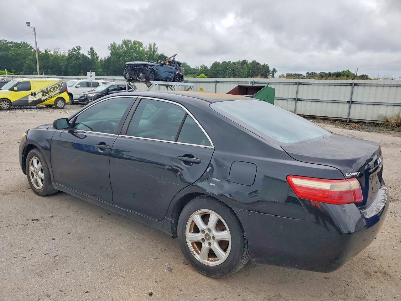 2007 Toyota Camry Ce Black vin: 4T1BE46K97U710507