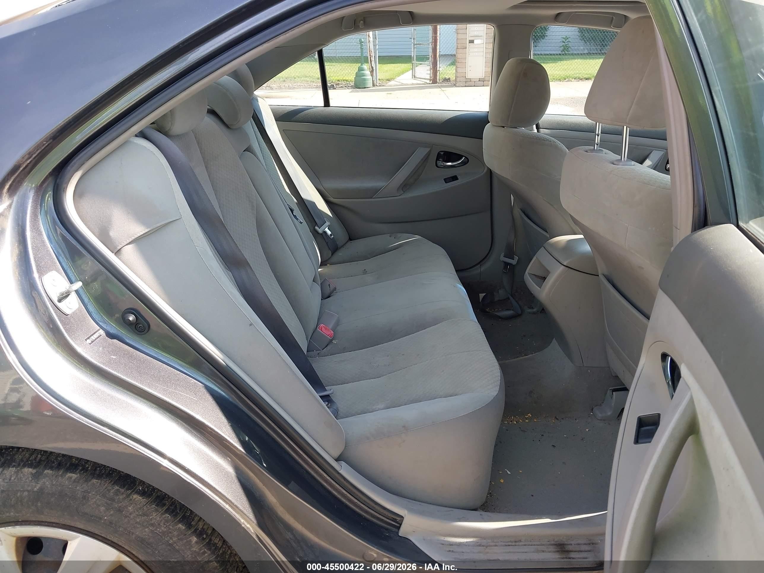 2007 Toyota Camry Le Gray vin: 4T1BE46K97U722902